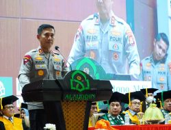 Kapolda Sulsel Hadiri Pengukuhan Guru Besar UIN Alauddin