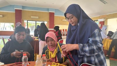 Lewat GMTD, Lippoland Berdayakan Ibu Petugas Kebersihan di Kawasan Tanjung Bunga Melalui Pelatihan Macrame