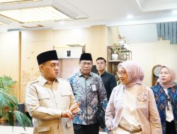 Temui Menpan, Wamenag Optimistis Hari Santri Ada Kado Izin Prakarsa Ditjen Pesantren