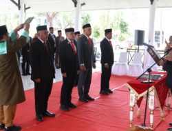 Bupati Syaharuddin Lantik 4 Pejabat Baru di Sidrap