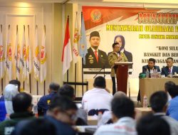 Darmawangsyah Muin Terpilih Aklamasi Pimpin KONI Sulsel
