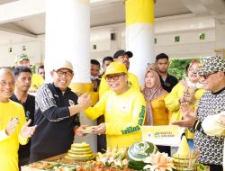 Ribuan  Padati Bone: Puncak HUT ke-61 Golkar Sulsel Ditegaskan, “Suara Rakyat, Suara Golkar!”