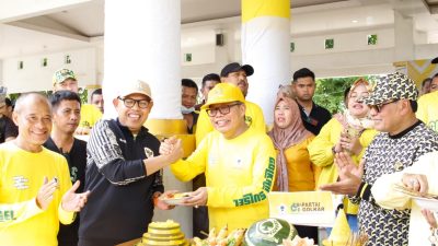 Ribuan  Padati Bone: Puncak HUT ke-61 Golkar Sulsel Ditegaskan, “Suara Rakyat, Suara Golkar!”