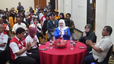 Sehari Setelah Terpilih Sebagai Ketua KNPI Sulsel, Vonny Hadiri Musyawarah Pemuda LIRA