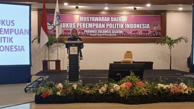 Andi Tenri Indah Terpilih Aklamasi Pimpin KPPI Sulsel