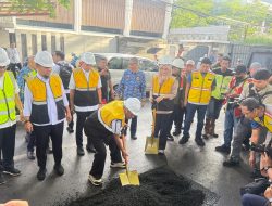 Ketua DPRD Sulsel Hadiri Ground Breaking Jalan Hertasning Pengerjaan Paket Multiyers 
