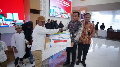 Pertamina Patra Niaga Sulawesi Salurkan Santunan ke Sejumlah Panti Asuhan