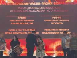 GMTD Dinobatkan Sebagai Pembayar Pajak Terbesar Kota Makassar 2025