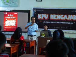 KPU Wajo Edukasi Pemilih Pemula Lewat Program KPU Mengajar