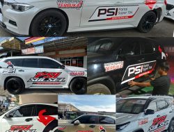 Tak Diminta, Warga Sulsel Ramai-ramai Branding Mobil Sambut Rakernas PSI