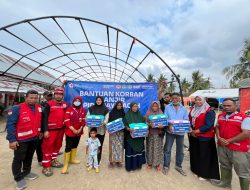 Bosowa Peduli Bersama PMI Salurkan Paket Bantuan untuk Penyintas Bencana di Pidie Jaya