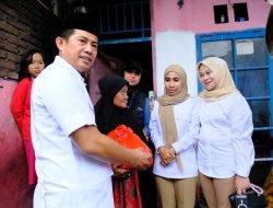 HUT ke-18, Gerindra Gowa Salurkan Bantuan ke Warga