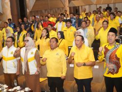 Dipimpin Muhidin, 152 Anggota Fraksi Golkar Sulsel Ikuti Konsolidasi