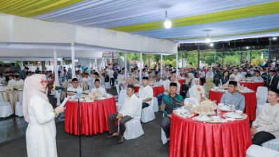 Bupati Barru, Buka Puasa Bersama Masyarakat Barru di Hadiri ± 3.500 Orang