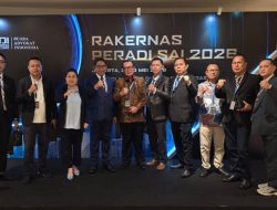 DPC Peradi SAI Makassar Hadirkan Puluhan Delegasi di Rakernas 2026