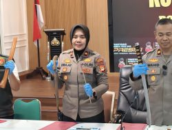 Bubarkan Tawuran Geng Motor: Polisi Amankan 7 Pemuda, Motor hingga Samurai