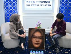 Ketua DPRD Sulsel Cicu Apresiasi Seniman Muda Sulawesi Selatan Hadiahkan Lukisan Benang