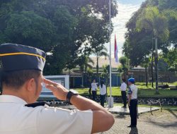 Jaga Tunas Bangsa Demi Kedaulatan Negara, Lapas Narkotika Gelar Upacara Harkitnas