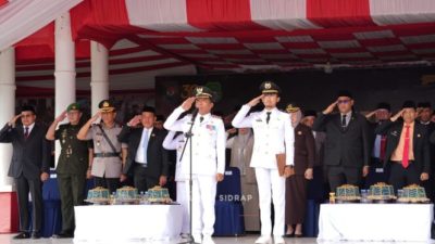 Pimpin Upacara Hari Otoda 2026, Bupati Sidrap Dorong Tata Kelola Pemerintahan Modern