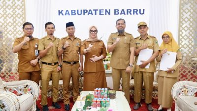 Penyerahan SK Plt Dinas Kesehatan, Bupati Barru Tekankan Optimalisasi Pelayanan Publik
