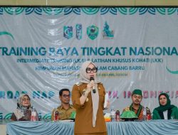 Andi Ina Berbagi Inspirasi Kepemimpinan di Training Raya Nasional HMI Cabang Barru