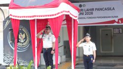 Lapas Narkotika Peringati Hari Lahir Pancasila, Gunawan : Jadikan Nilai-Nilai Pancasila Pedoman Dalam Bertugas