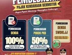 Samsat Enrekang Terapkan Penghapusan Denda 100% dan Pengurangan Pajak Kendadaraan Hingga 50%