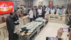 Polda Sulsel Ungkap 1.175 Kasus Narkotika, Sita 70 Kilogram Sabu