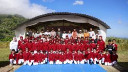Wakil Bupati Barru Abustan Menghadiri Kegiatan Open House 1 Tahun Sekolah Rakyat Terpadu