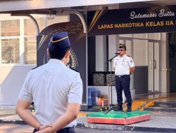 Gunawan Lepas Pegawai Lapas Narkotika Yang Pindah Tugas 