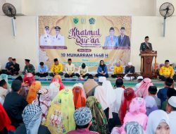 Wakil Bupati Barru Hadiri Penamatan Al-Qur’an Ribuan Santri TPA