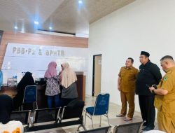 Bupati Maros Pantau Loket Pembayaran PBB di Bapenda
