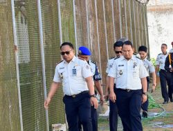 Perkuat Deteksi Dini Gangguan Kamtib, Kalapas Gunawan Kontrol Keliling Area Brandgang Lapas