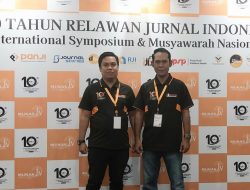 Ketua dan Sekretaris Pengda RJI Maluku Utara Hadiri Workshop Simposium Jurnal dan Munas IV RJI di Jakarta