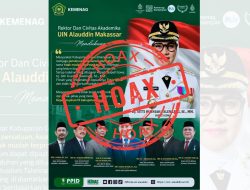 Soal Flyer yang Beredar, Prof Hamdan Tegaskan UIN Alauddin tidak Terlibat Politik Praktis