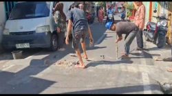 Warga Lorong 55 Sungai Limboto Kecewa Aksi Pemerintah Bongkar Gundukan Jalan 