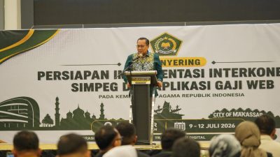 UIN Alauddin Jadi Tuan Rumah Konsinyering Nasional Integrasi Simpeg dan Aplikasi Gaji Web