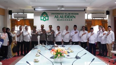 Rektor UIN Alauddin Terima Kunjungan Kapolresta Gowa, Bahas Penguatan Sinergi Institusi