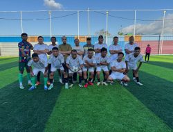 Tim Gabungan LPMPP, LPPM dan PPs Unkhair Juara Mini Soccer Dies Natalis ke-62 Unkhair