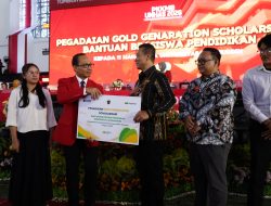 11 Mahasiswa Unhas Terima Beasiswa Penuh melalui Pegadaian Gold Generation Scholarship
