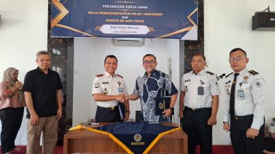 Kanwil Ditjenpas Sulsel Apresiasi Kolaborasi Bapas Makassar dan Densus 88 Antiteror Polri Pencegahan Radikalisme