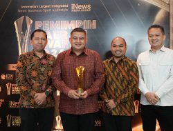 Wali Kota Makassar Diganjar Penghargaan Inovasi Pemimpin Daerah Award 2026