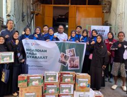 Peduli Korban Kebakaran Baraya, Mahasiswa Perhotelan Poltekbos Salurkan Bantuan dan Tebar Harapan