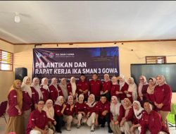 IKA SMAN 3 Gowa Resmi Dilantik, Rapat Kerja Arahkan Alumni dari Silaturahmi Menuju Kontribusi