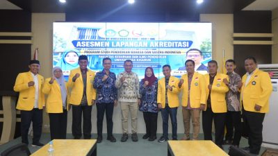 Prodi Pendidikan Bahasa dan Sastra Indonesia Unkhair Jalani Asesmen Lapangan Akreditasi Lamdik