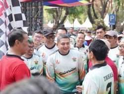 Menteri Pertanian dan Walikota Makassar Ramaikan Fun Walk Dies Natalis ke-70 Unhas
