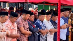 Lapas Narkotika Sungguminasa Gelar Shalat Istisqa, Pegawai dan WBP Berdoa Memohon Turunnya Hujan