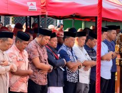 Lapas Narkotika Sungguminasa Gelar Shalat Istisqa, Pegawai dan WBP Berdoa Memohon Turunnya Hujan