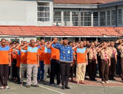Momentum Hari Kesaktian Pancasila, Lapas Sungguminasa Teguhkan Nilai Pancasila dalam Bertugas