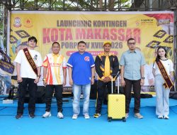 Launching Kontingen Porprov Sulsel XVIII, Munafri Minta Gelar Juara Umum Dipertahankan